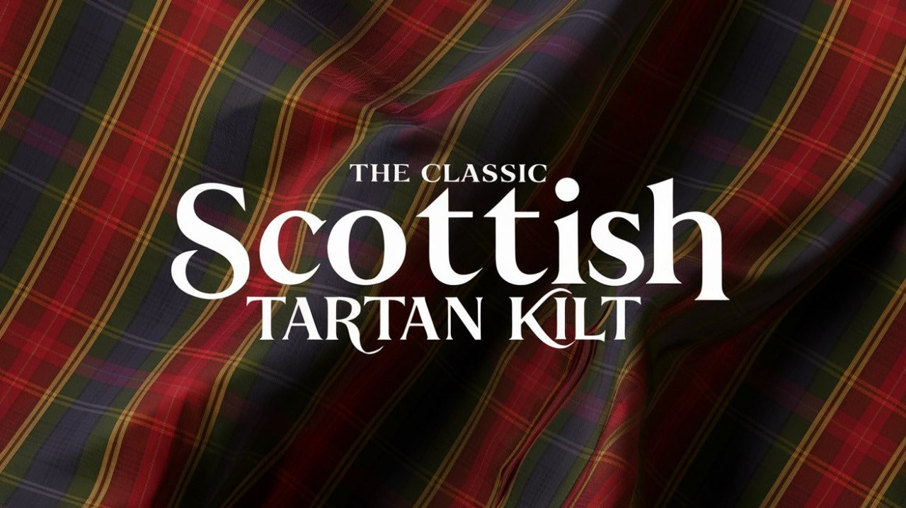 Highland Redstone guide on choosing the perfect kilt for various occasions, featuring traditional, utility, fashion, hybrid, and tartan kilts.