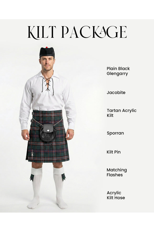 Acrylic Kilt Package | Scottish National