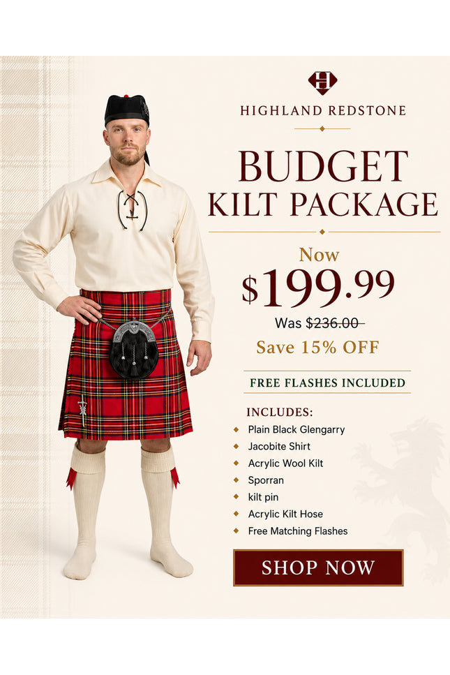 Acrylic Kilt Package | Royal Stewart