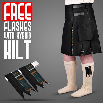 Irish Heritage Hybrid Utility Kilts for Men  - Traditional Style with Modern Functionality | Big & Tall