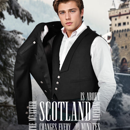 Black Prince Charlie Vest