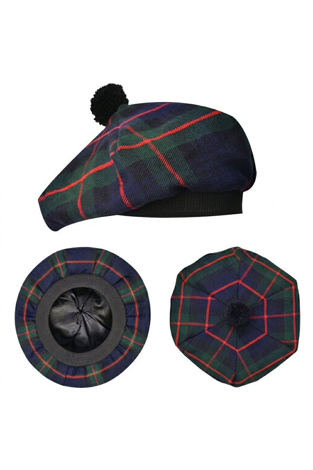 Tam O'Shanter Hat with Pompom | Murray of Athol Tartan