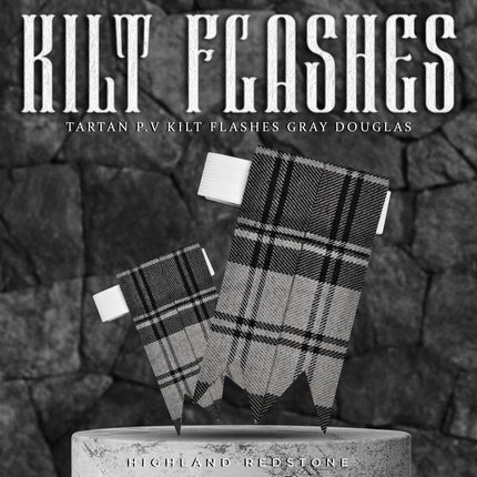 Tartan Kilt Flashes | Gray Douglas