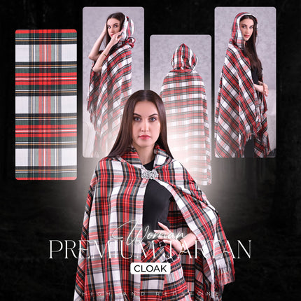 Women Tartan Cloak - Dress Stewart