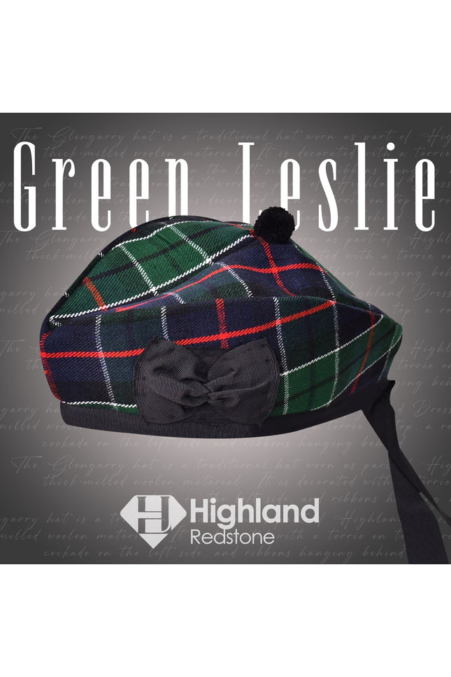 Glengarry Hat | Green Leslie