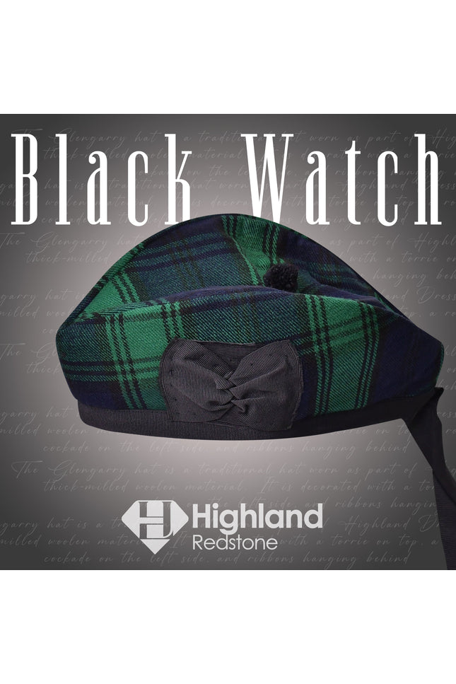 Glengarry Hat | Black Watch