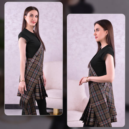 Women's Sash | Scottish Heritage Weathered Tartan