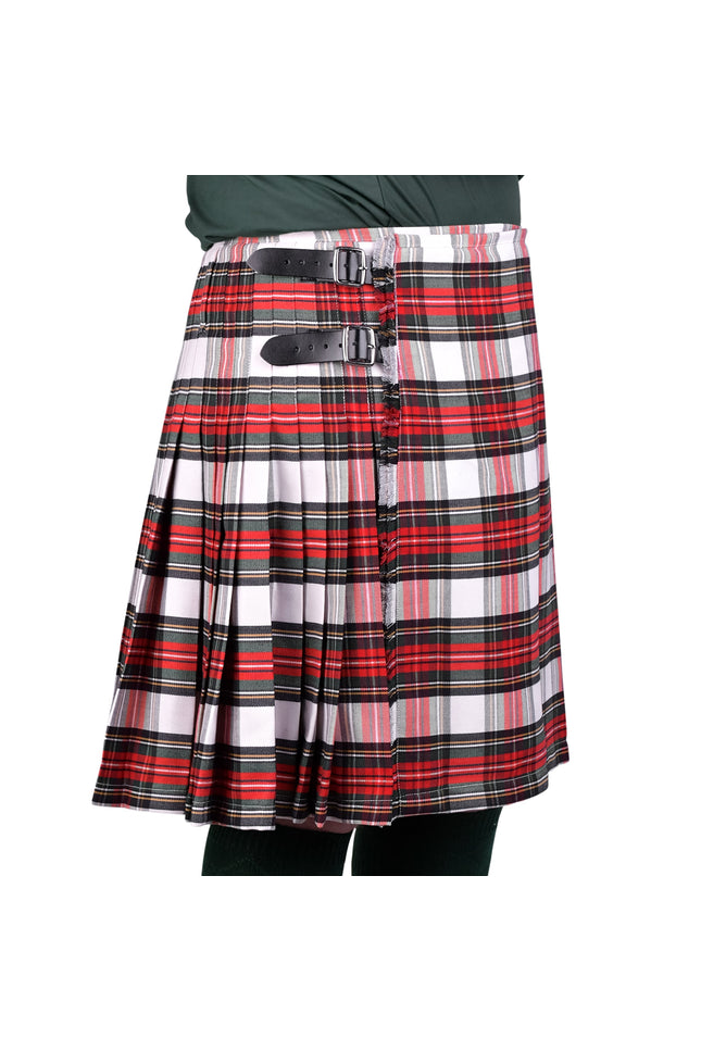 Kilt for Men I Dress Stewart Tartan Kilt Polyviscose 8 Yard Traditional Men Kilt