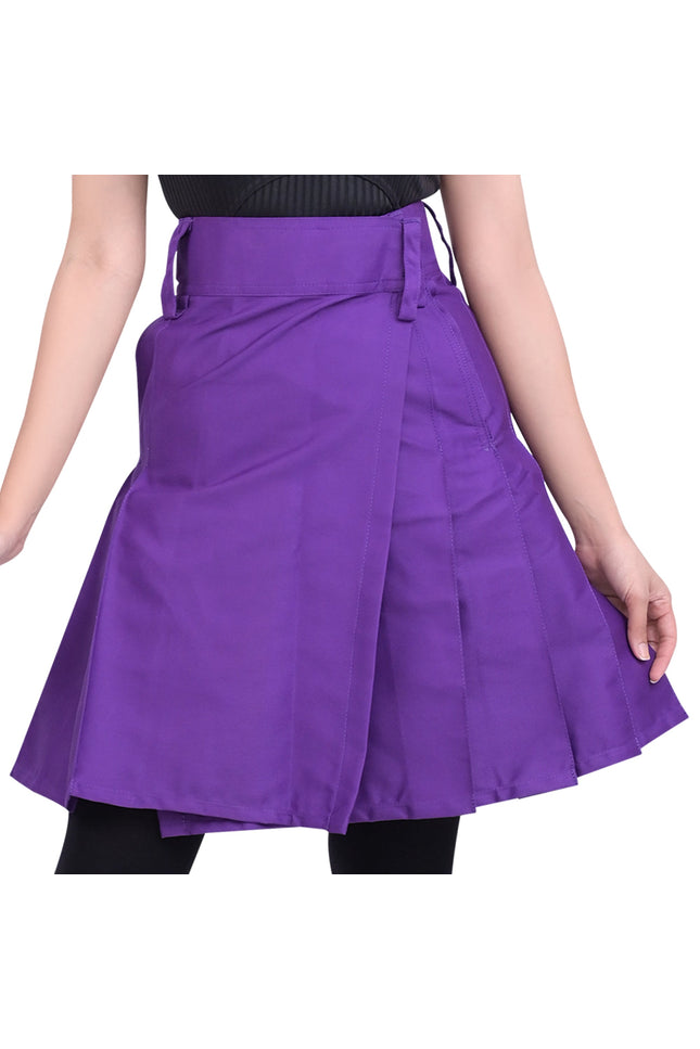 Raven Women Kilt - Purple