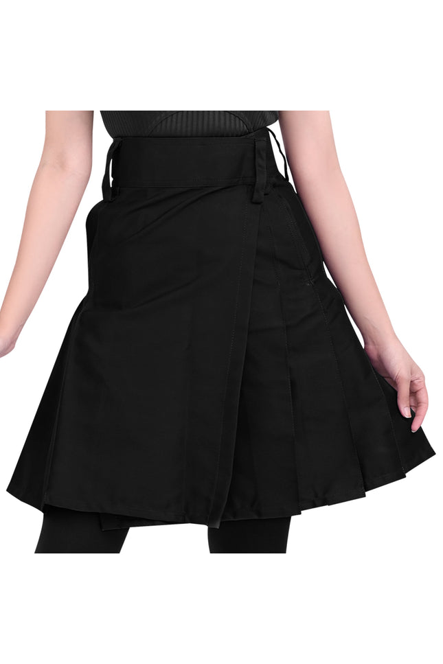Raven Women Kilt - Black | Big & Tall