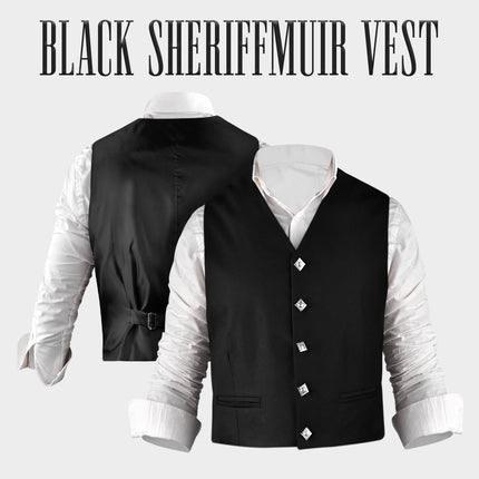 Black Sheriffmuir Jacket & Vest