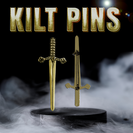 Scottish Kilt Pin for men | Bruce Sword Antique