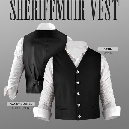 Black Sheriffmuir Jacket & Vest