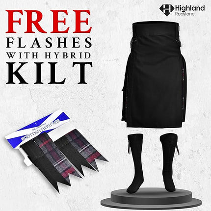Spirit Of Bruce Hybrid Utility Kilts for Men  - Traditional Style with Modern Functionality | Big & Tall