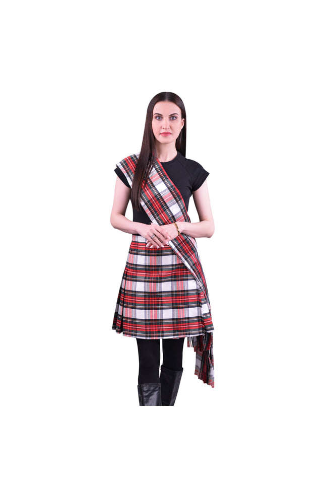 Women's Sash | Dress Stewart Tartan