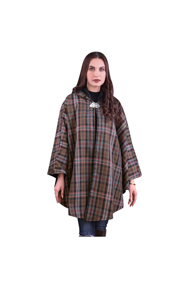 Women Tartan Cape - Scottish Heritage Weathered