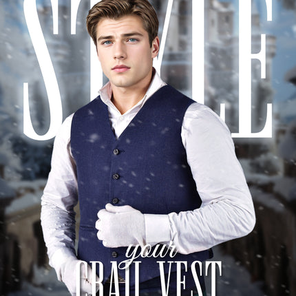 Blue Crail Jacket and Vest  -  Italian Tweed Wool | Scottish Formalwear