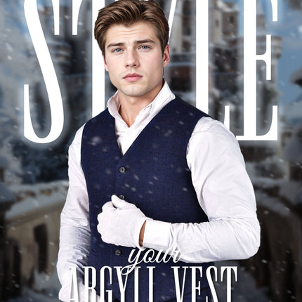 Blue Argyll Vest