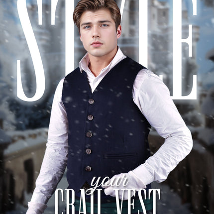 Navy Blue Crail Vest